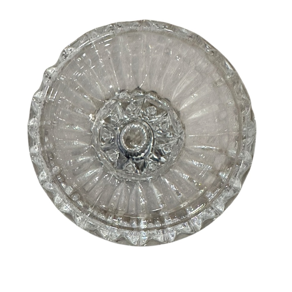 Set of 2 DePlomb 24% Lead Crystal Candle Holders - Picture 9 of 11